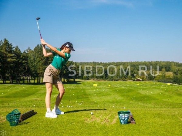 В Красноярске открылся гольф-комплекс мирового уровня.